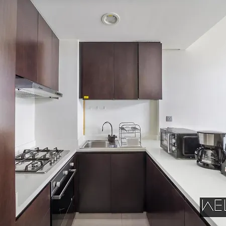 Welhome - Chic Apartment In Liveliest Area In Business Bay دبي المظهر الخارجي الصورة