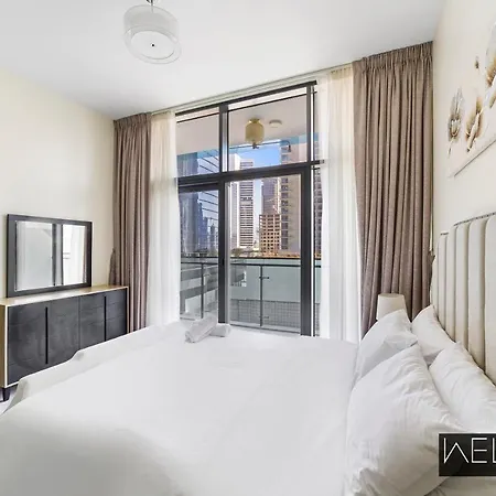 Welhome - Chic Apartment In Liveliest Area In Business Bay دبي المظهر الخارجي الصورة