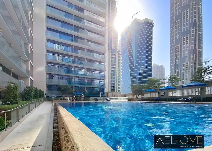 Welhome - Chic Apartment In Liveliest Area In Business Bay